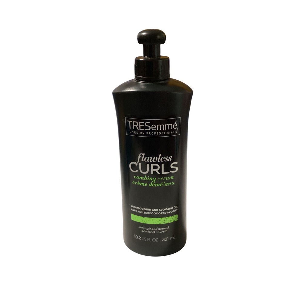 TRESemme Flawless Curls Combing Cream Coconut Avocado Oil 10.2 oz Pump Bottle
